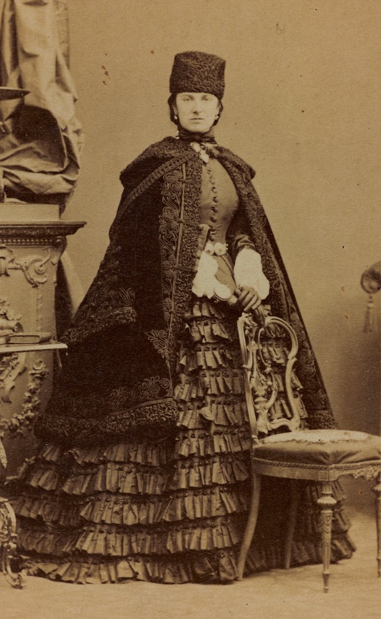 Portræt af Anne Sutherland-Leveson-Gower, hertuginde af Sutherland af Andre Adolphe Eugene Disderi