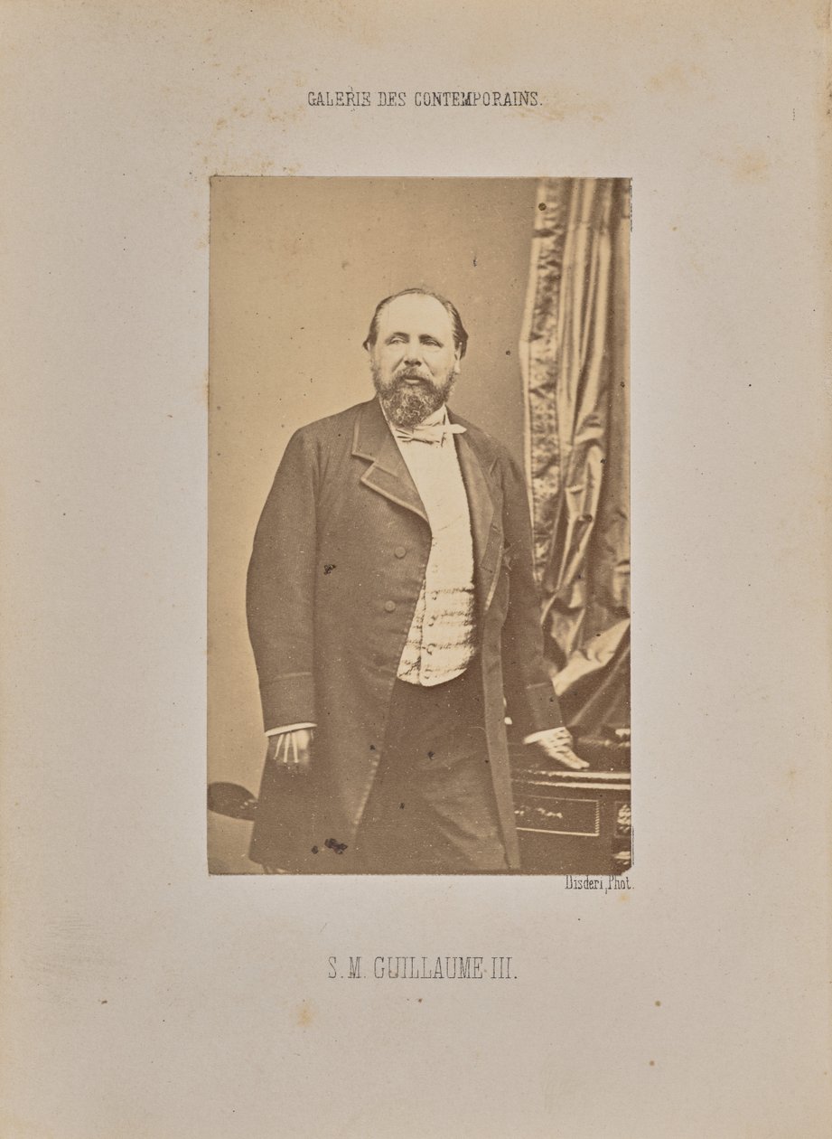 Hans Majestæt William III af Andre Adolphe Eugene Disderi