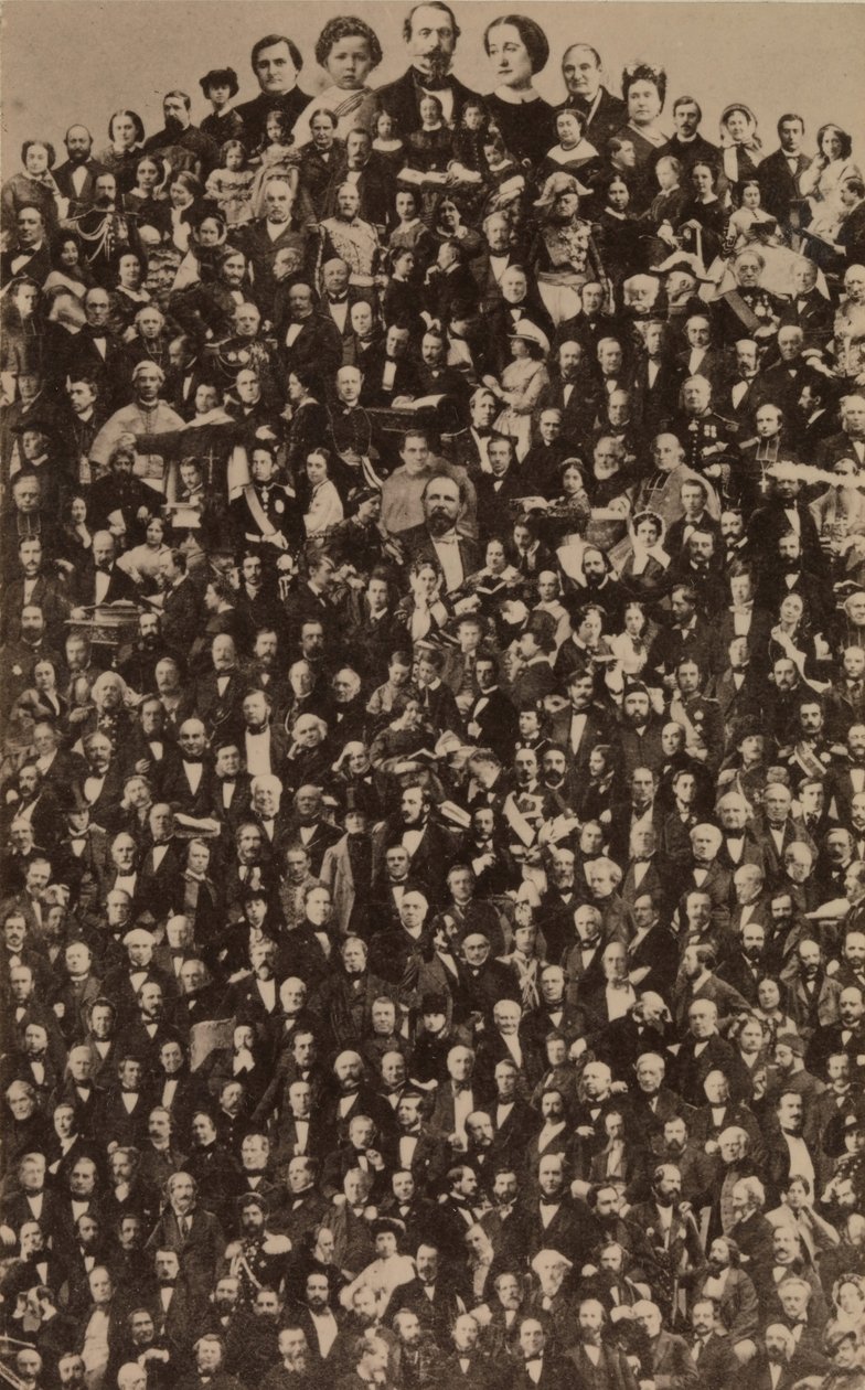 Det kejserlige hof i Napoleon III, ca. 1866, trykt 1940