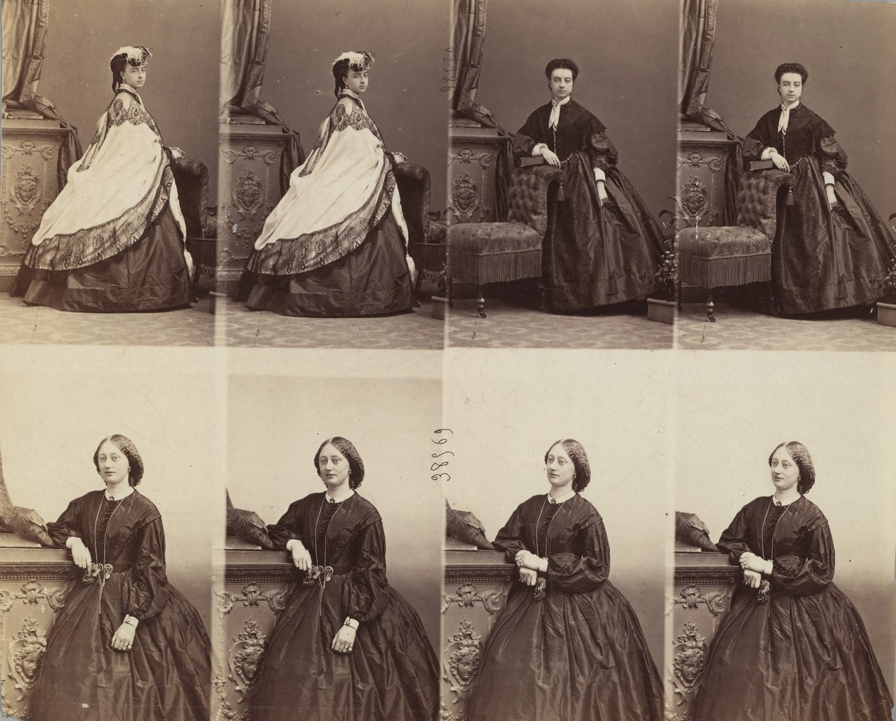 du Beaumenil, Forsyth, okt. 1862-febr. af Andre Adolphe Eugene Disderi