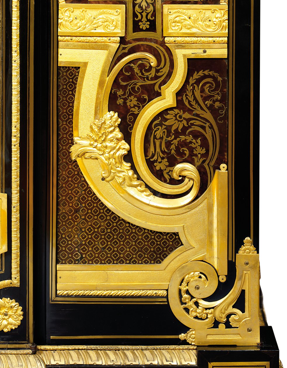Louis XIV petit armoise, ca. 1700-10 (ormolu, messing, skildpaddeskal, ibenholt og marquetry) af Andre Charles (attr. to) Boulle