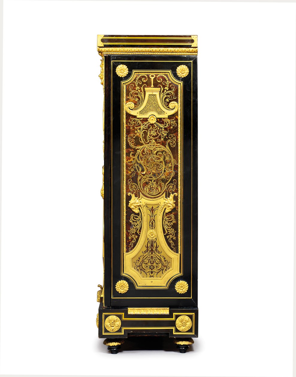 Louis XIV petit armoise, ca. 1700-10 (ormolu, messing, skildpaddeskal, ibenholt og marquetry) af Andre Charles (attr. to) Boulle