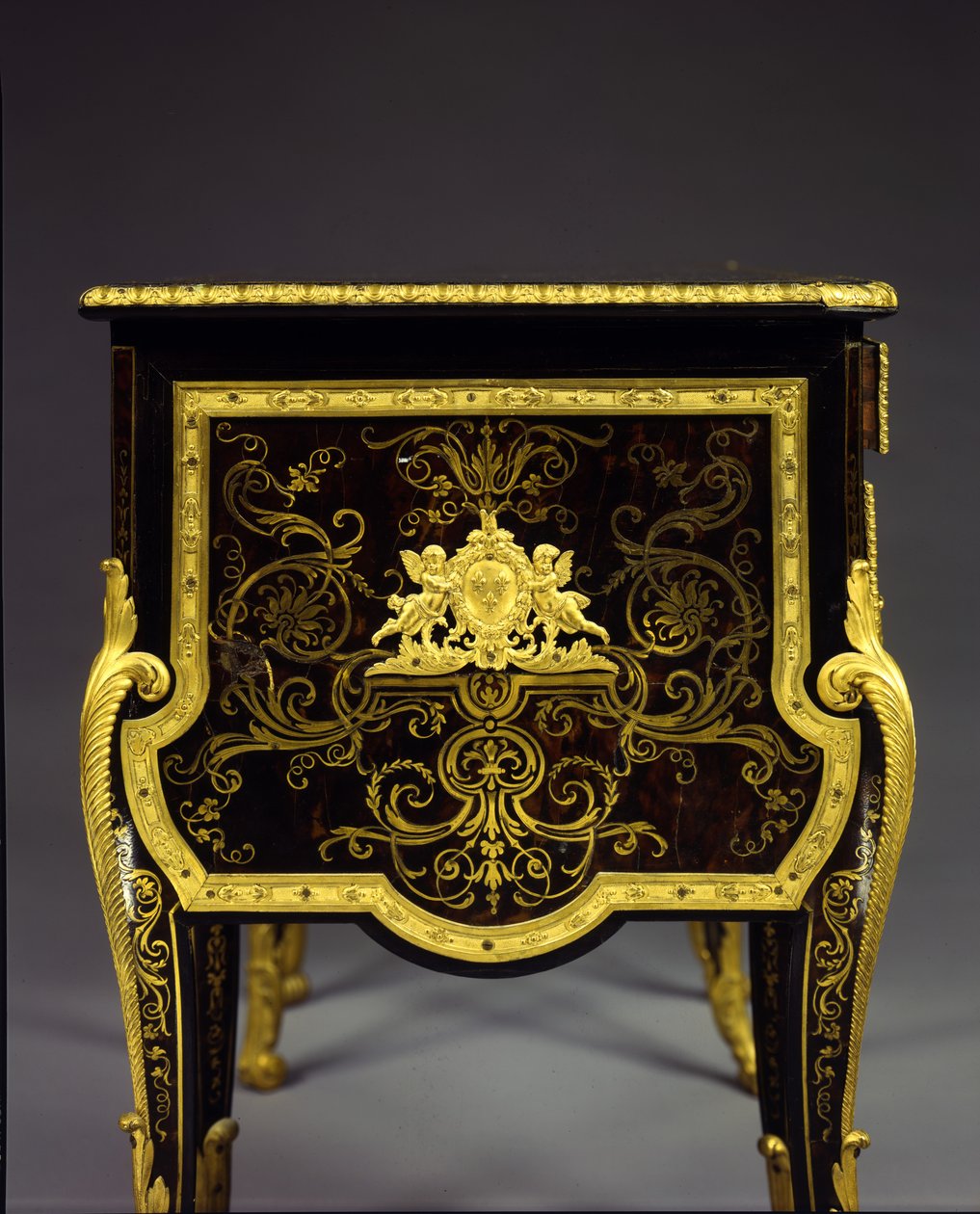 Louis XIV skrivebord, Hertuginden af ​​Burgund skrivebord af Andre Charles Boulle
