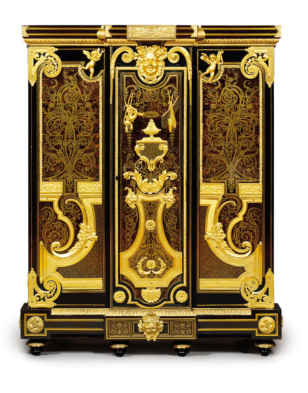 Louis XIV lille skab, ca.1700-10 af Andre Charles Boulle