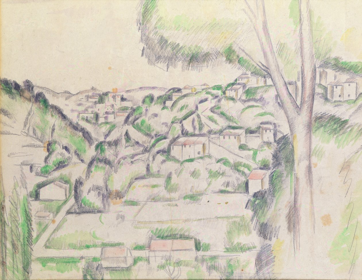 Cagnes af Andre Derain