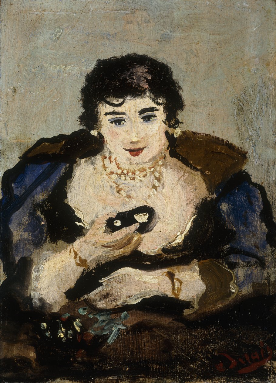 Kvinden i teatret af Andre Derain