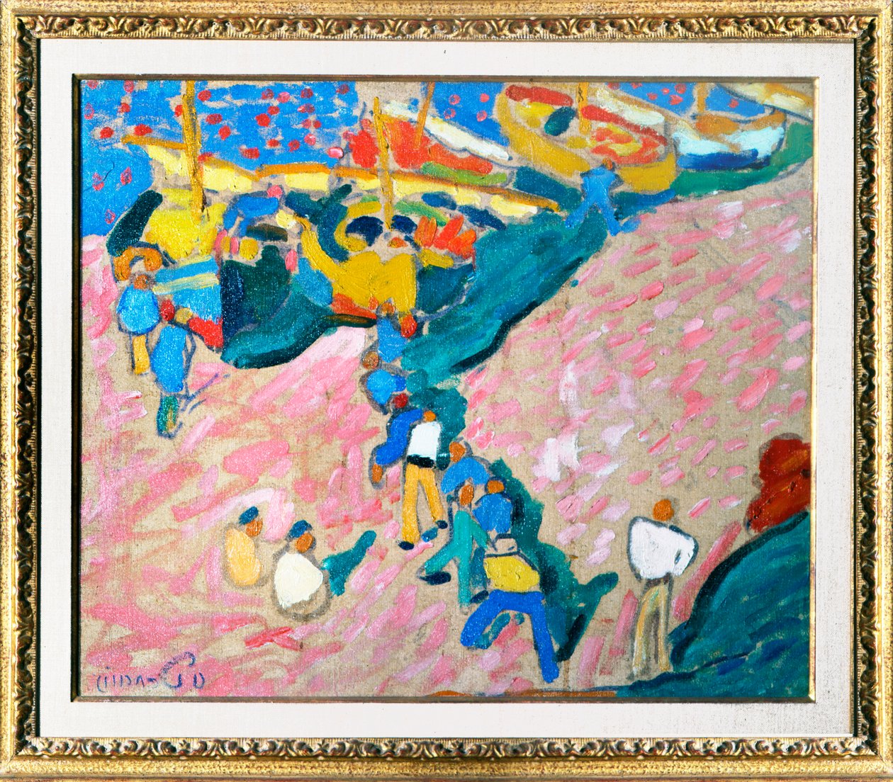 Fiskere ved Collioure af André Derain af Andre Derain