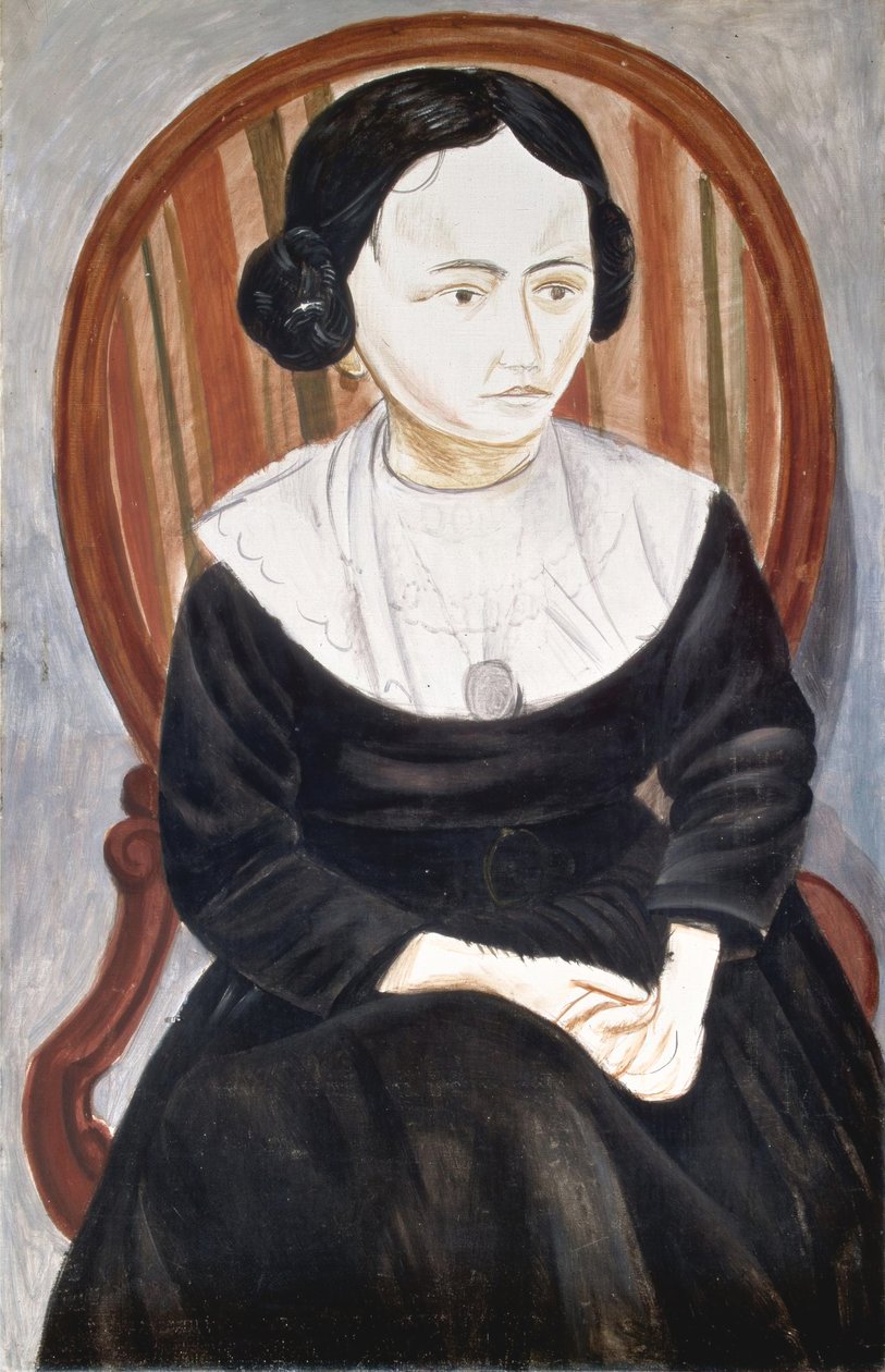 Pige i sort, ca. 1913 (olie på lærred) af Andre Derain