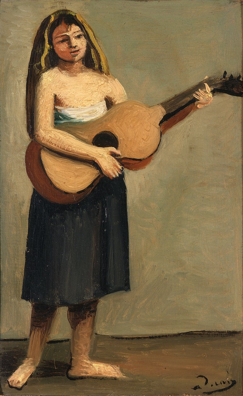 Guitarist af Andre Derain