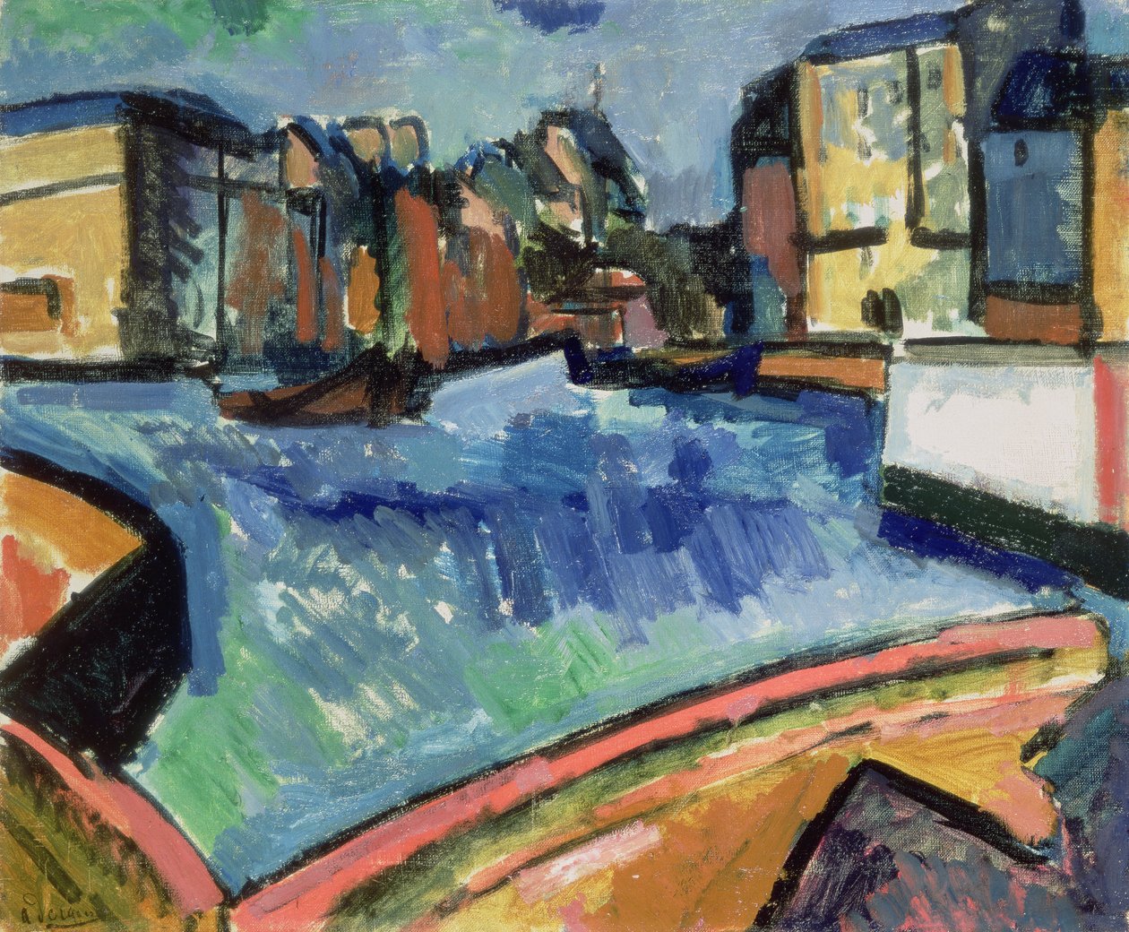 Le Port Du Havre af Andre Derain