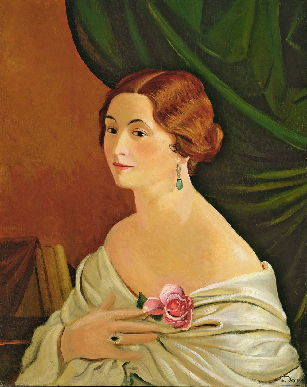 Madame Paula Osusky af Andre Derain