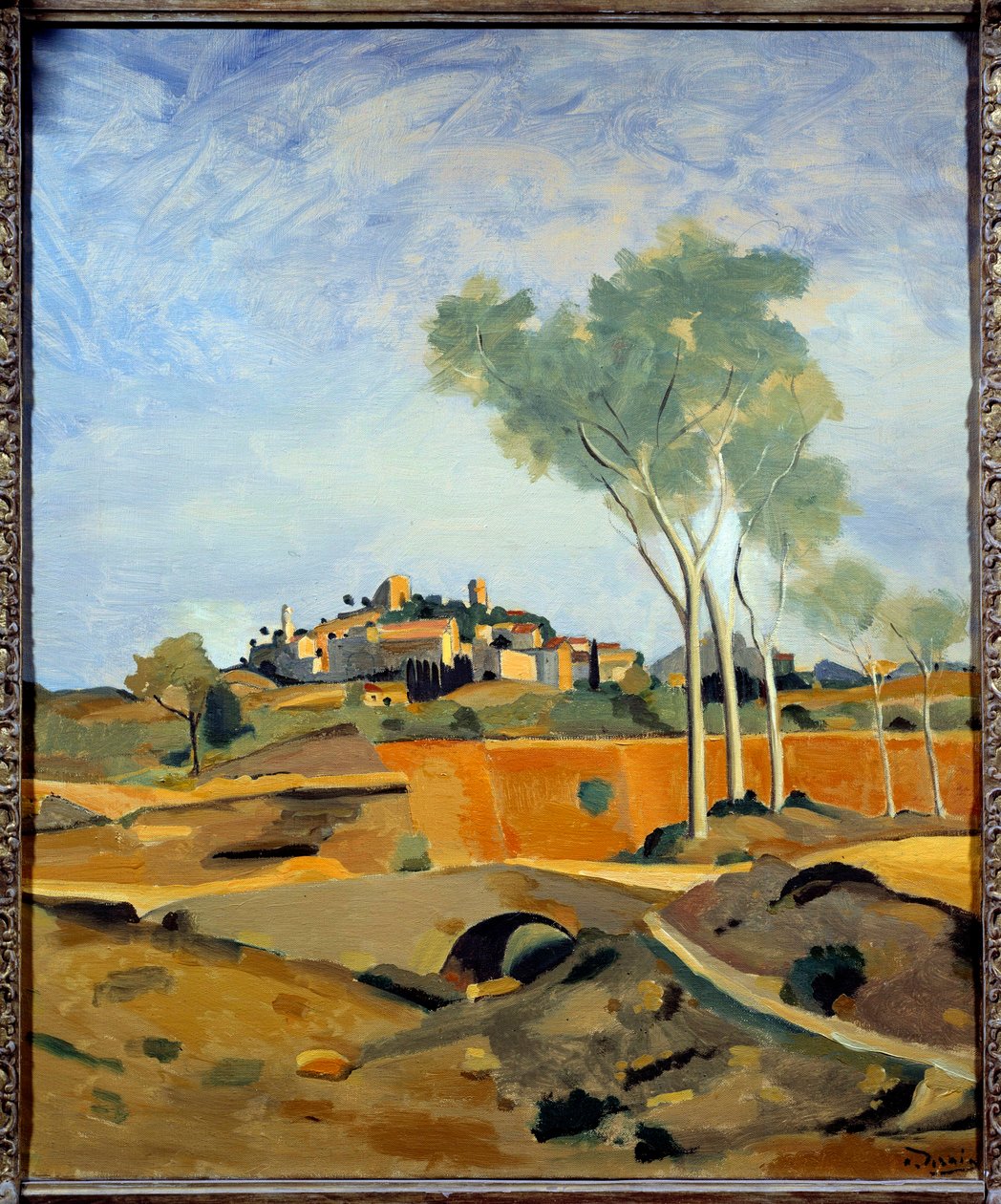 Midi landskab af Andre Derain