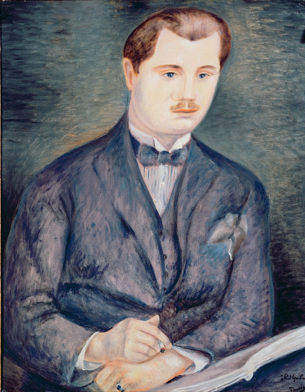 Portræt af Paul Guillaume, ca. 1919-20 (olie på lærred) (se også 287559) af Andre Derain