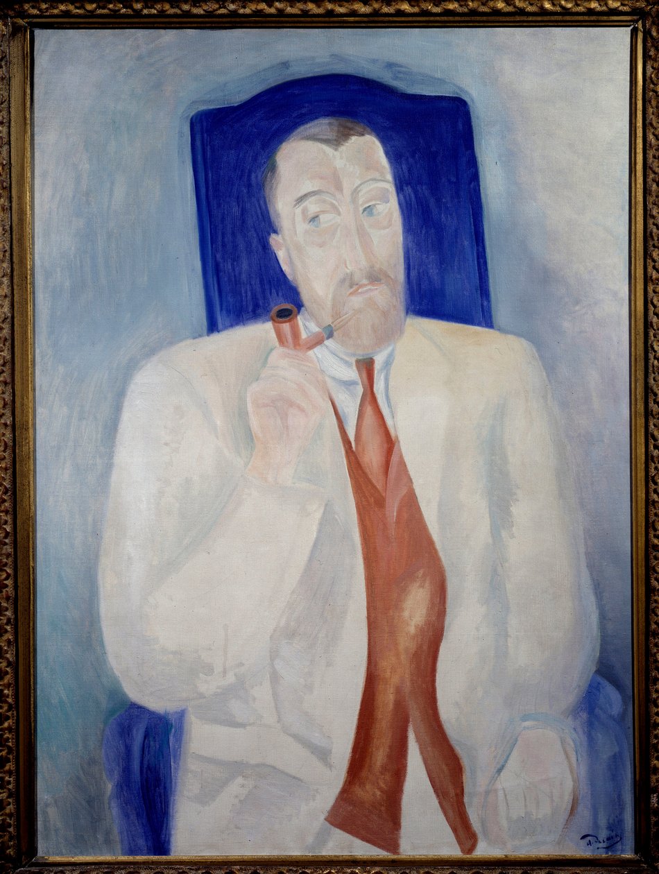 Portræt af Paul Poiret af Andre Derain