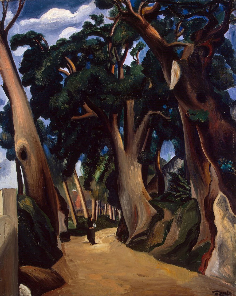 Vejen til Castel Gandolfo af Andre Derain
