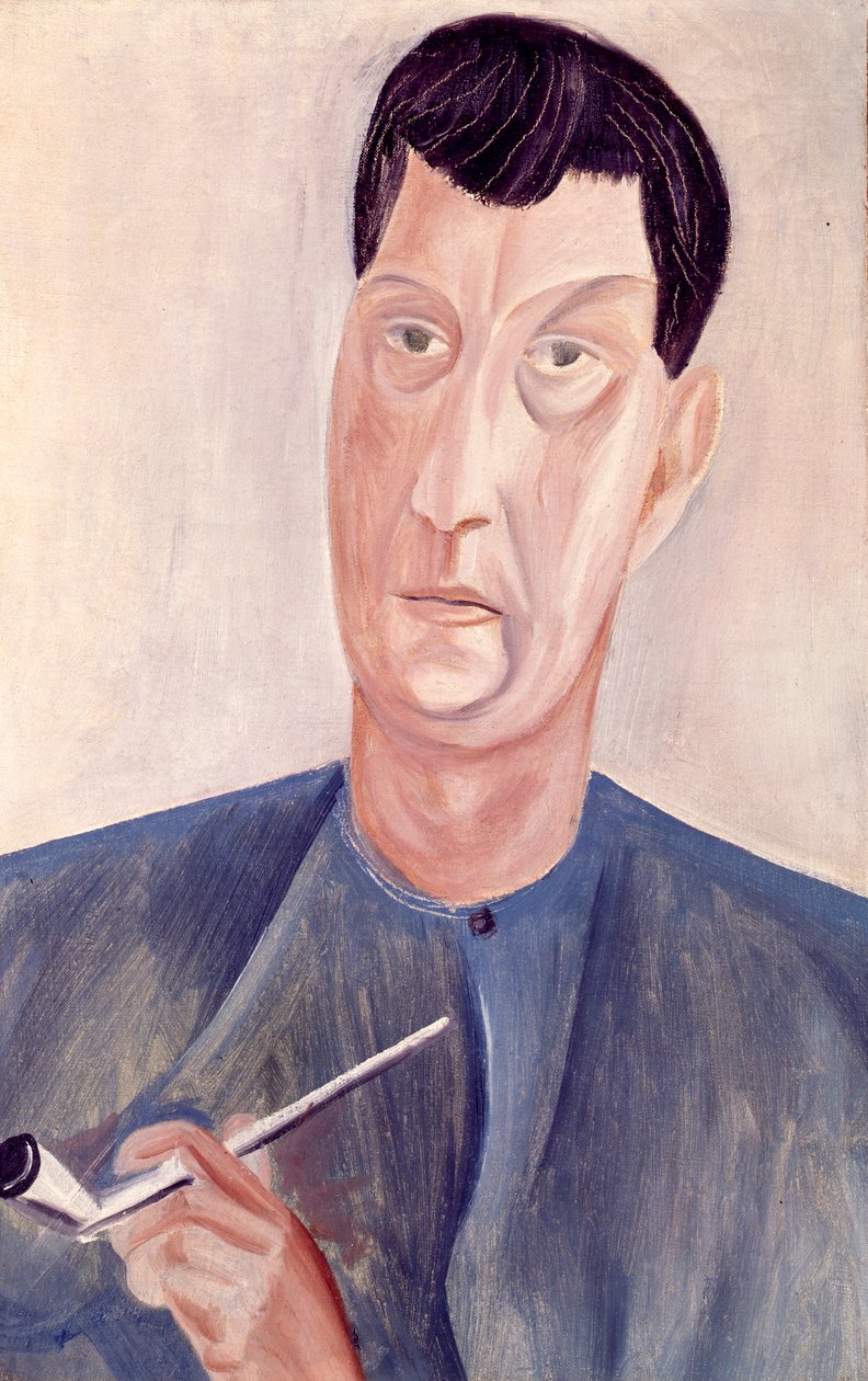 Selvportræt, ca. 1913-14 (olie på lærred) af Andre Derain