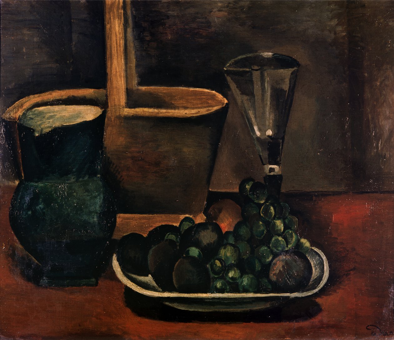 Stilleben (olie på lærred) af Andre Derain
