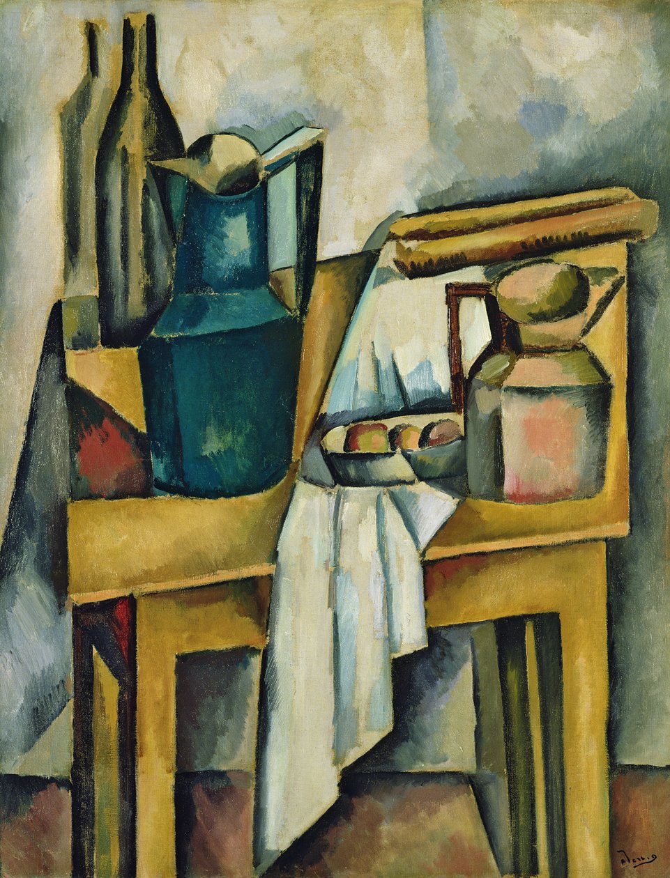 Stilleben på et bord af Andre Derain