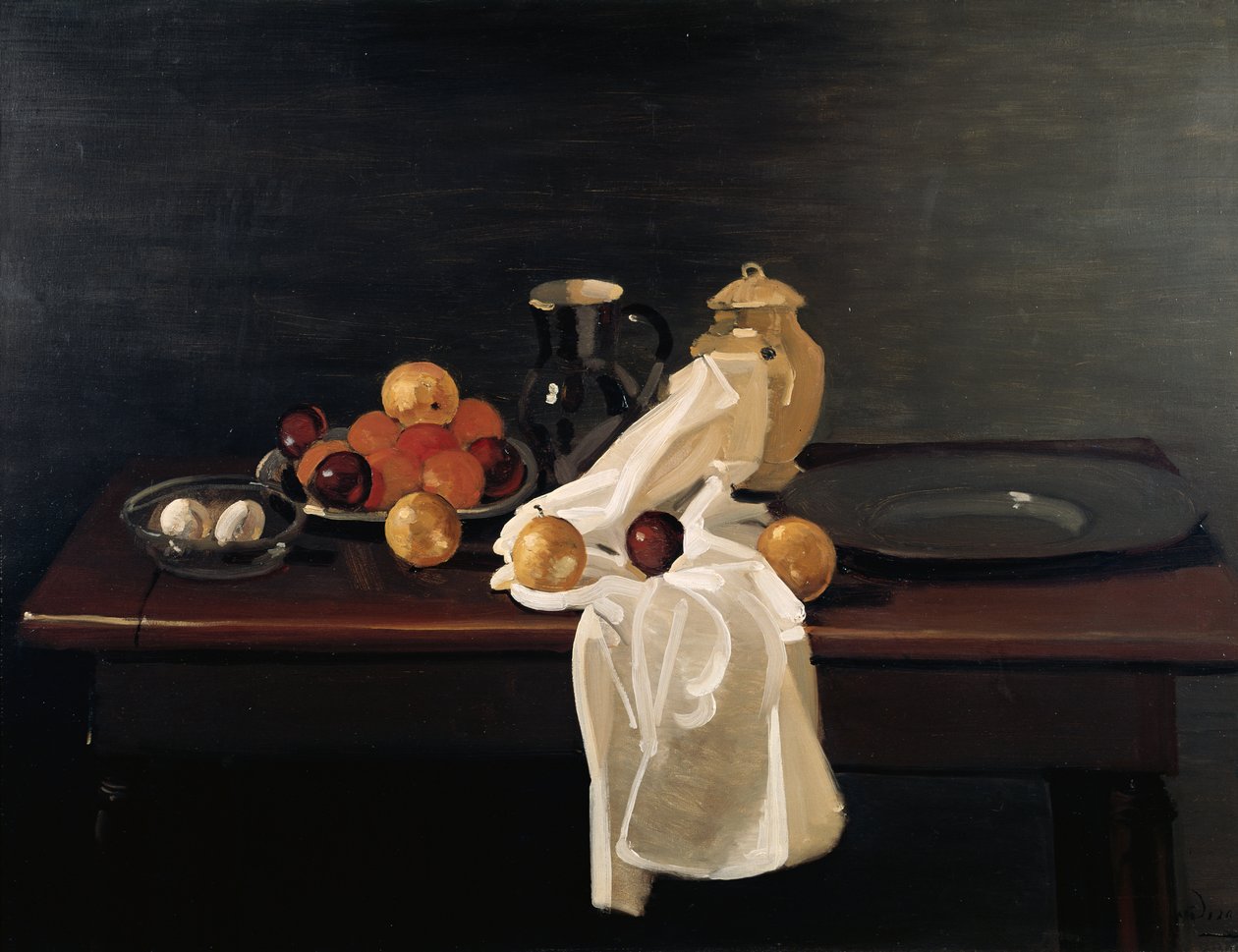 Stilleben med appelsiner af Andre Derain