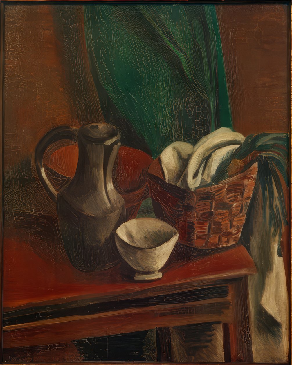 Stilleben med kande af Andre Derain