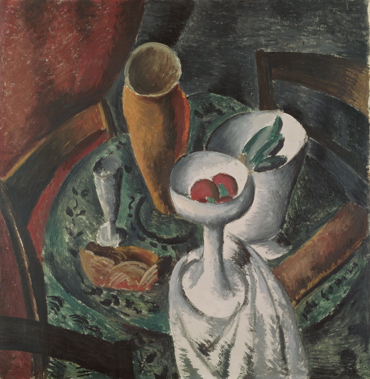 Bord og stole af Andre Derain