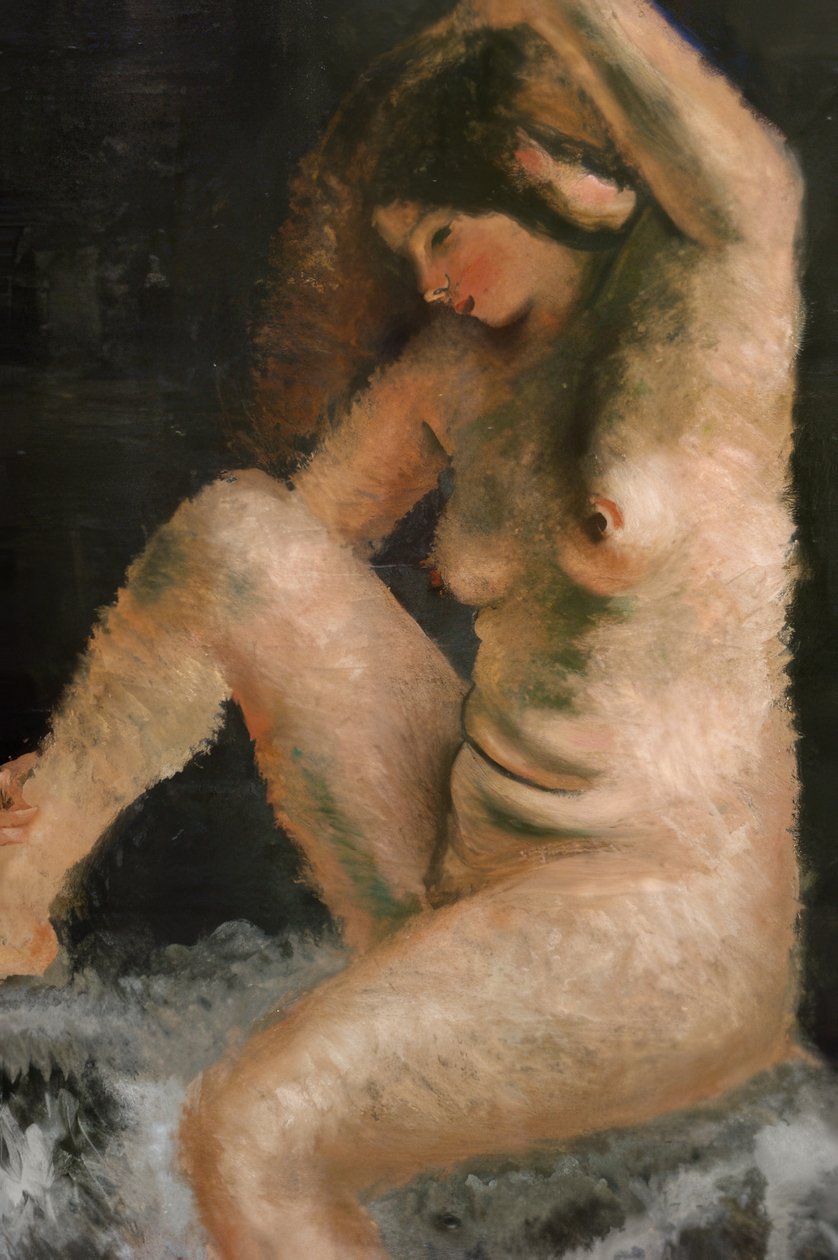 Den smukke model af Andre Derain