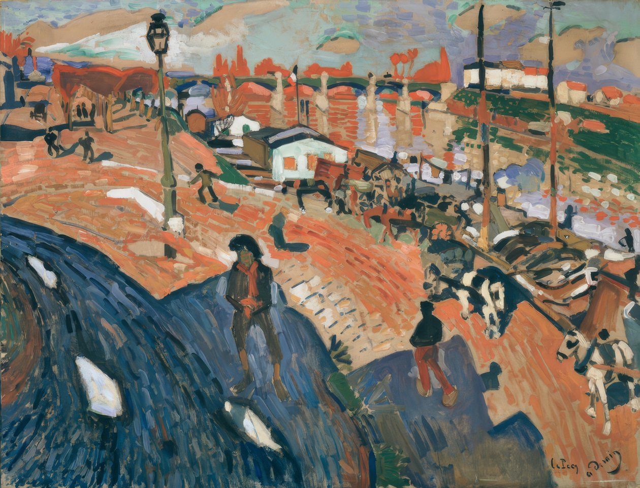 Broen ved Le Pecq af Andre Derain