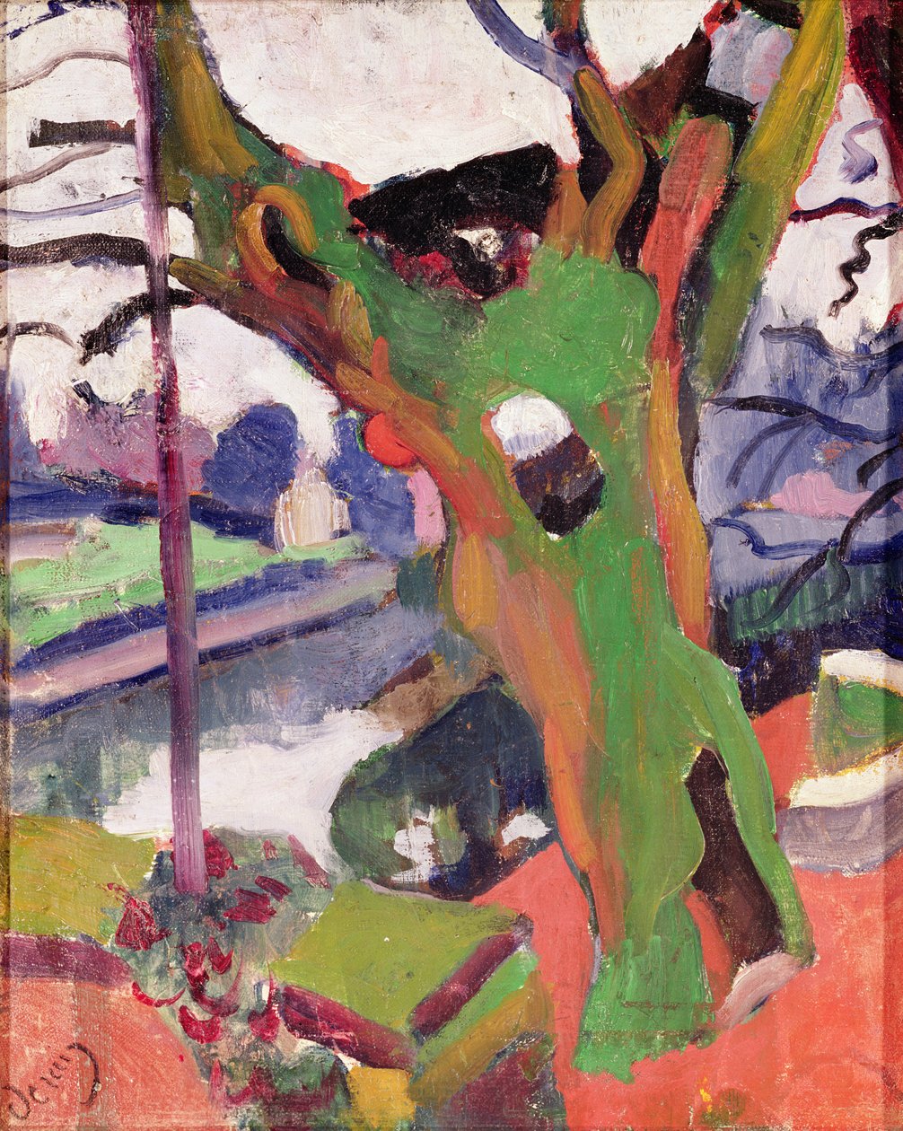 Det gamle træ af Andre Derain