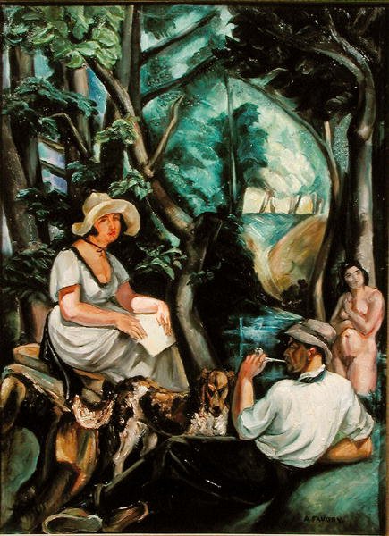Eftermiddag i Quercy, 1920-21 af Andre Favory