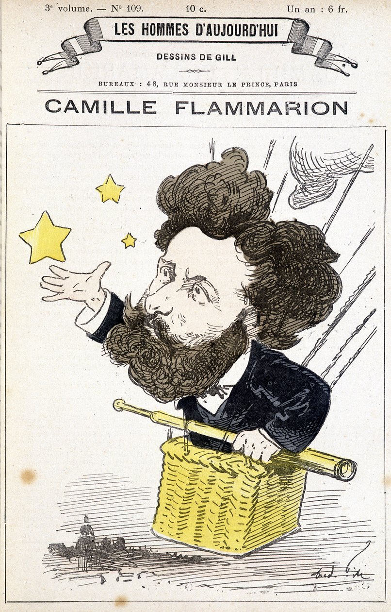 Camille Flammarion - af Gill, i "The Men of Today"" af Andre Gill