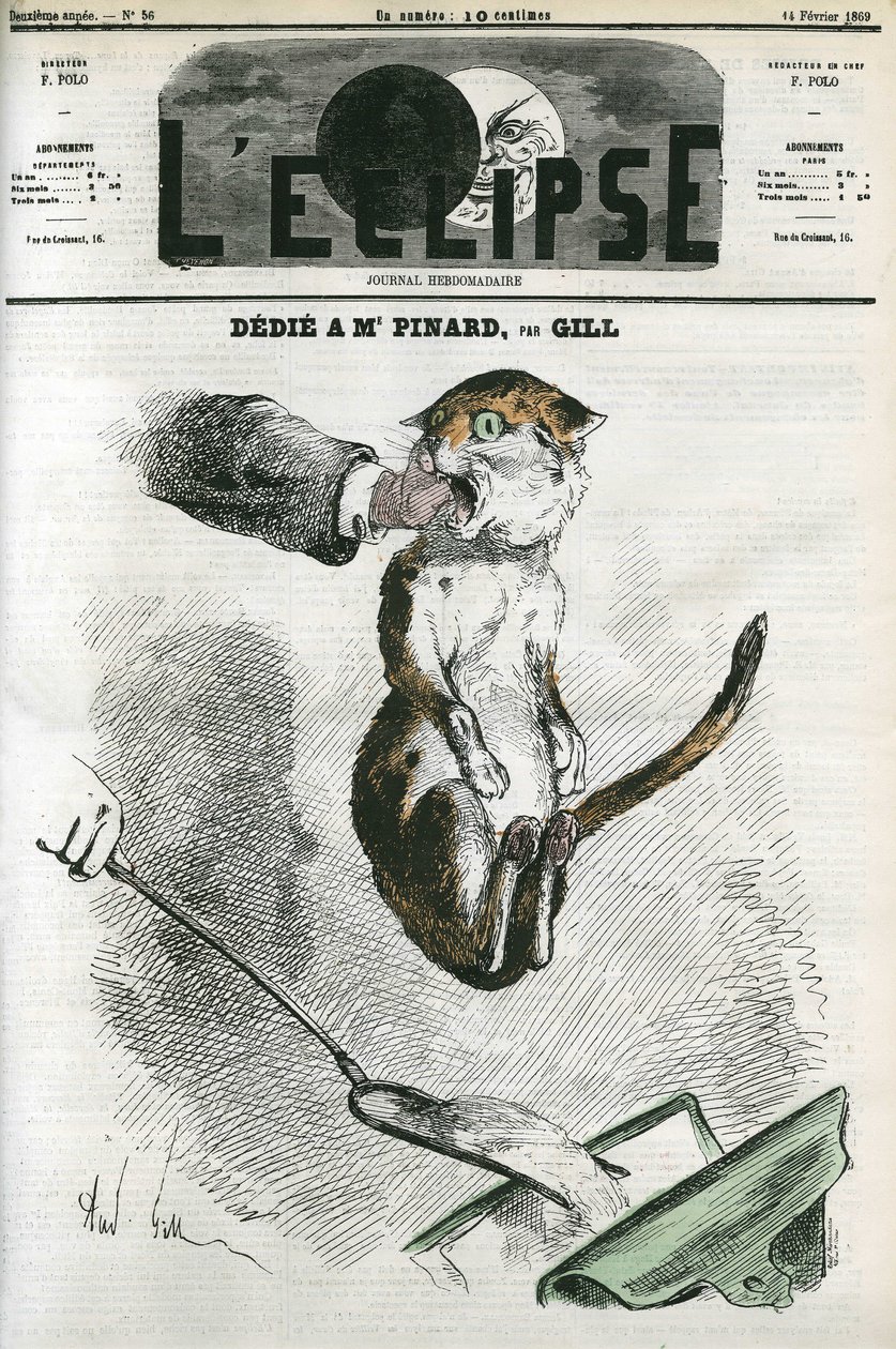 Dø en Madame Pinard. Cover i "" L