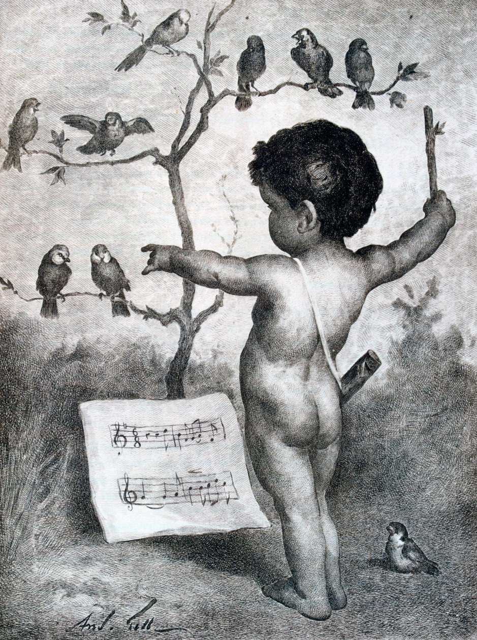Tegning af André Gill, 1927 af Andre Gill