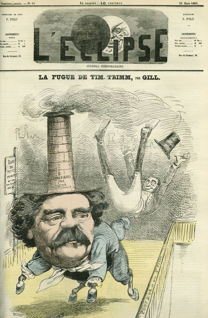 Leo Lespes dit Timothy Trim (1815-1875), fransk journalist. Cover i "" L