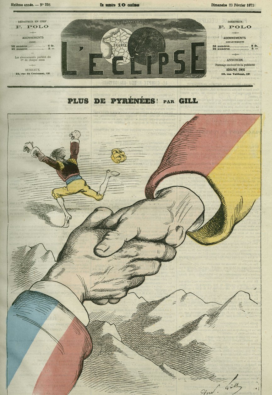 Mere de Pyrenæerne!. Cover i "" L