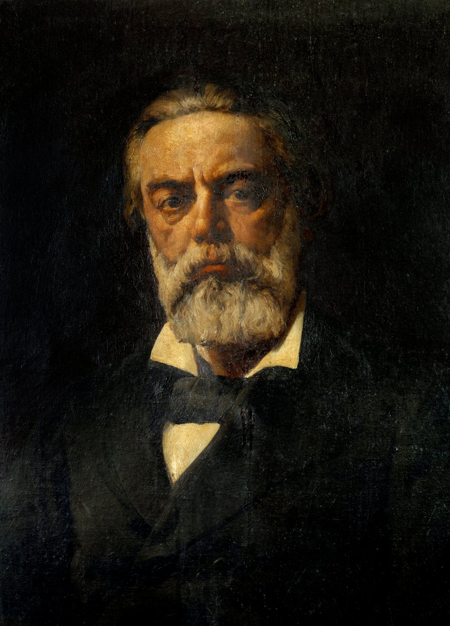 Portræt af Jules Valles (1832-1885) Forfatter og journalist Maleri af Andre Gil (1840-1885) 1881 Søn. 1,25x1,03 m Paris, Musee Carnavalet af Andre Gill