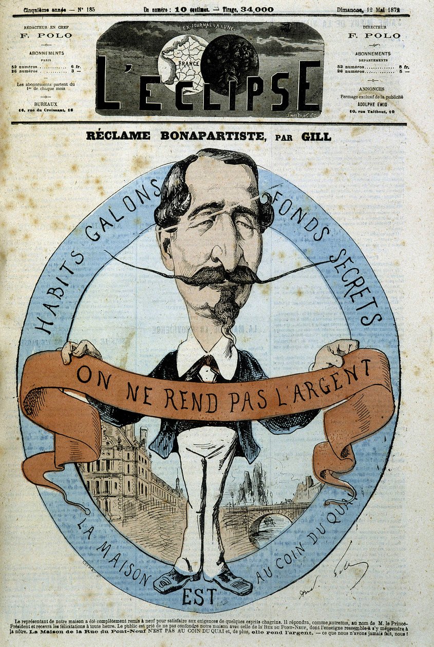 Reclame Bonapartist - Cover af L