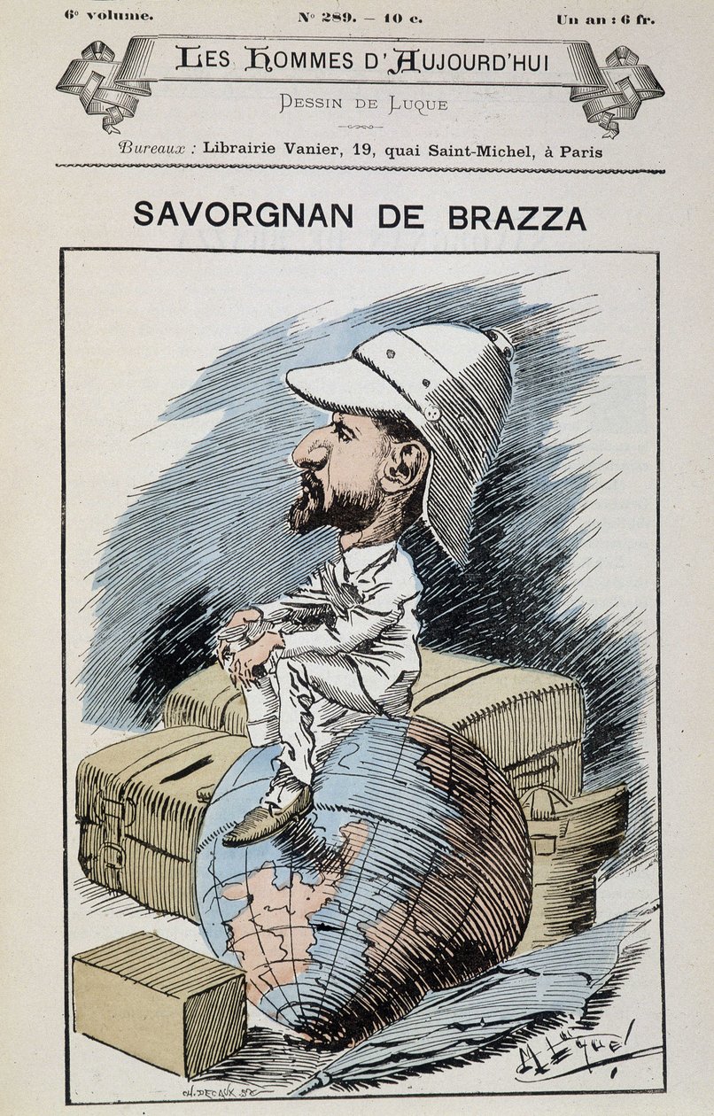 Savorgnan de Brazza - af Gill, i "" Today