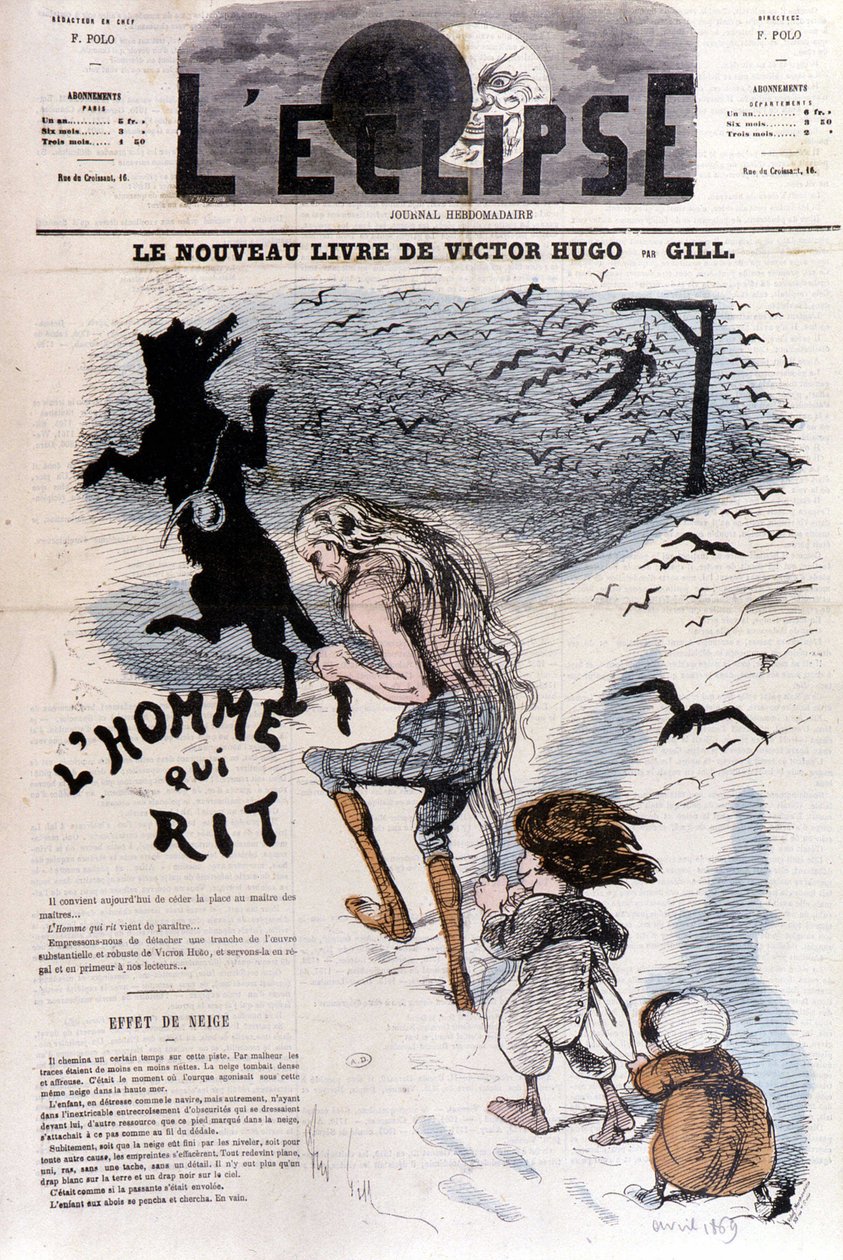The Man Who Laughs Victor Hugo - af Gill, i "" L