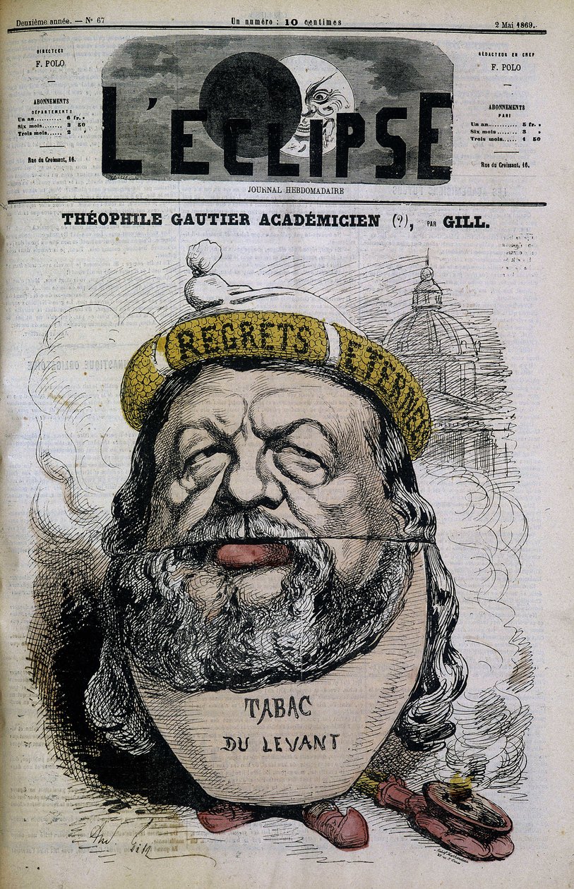 Théophile Gautier - af Gill, i "" L