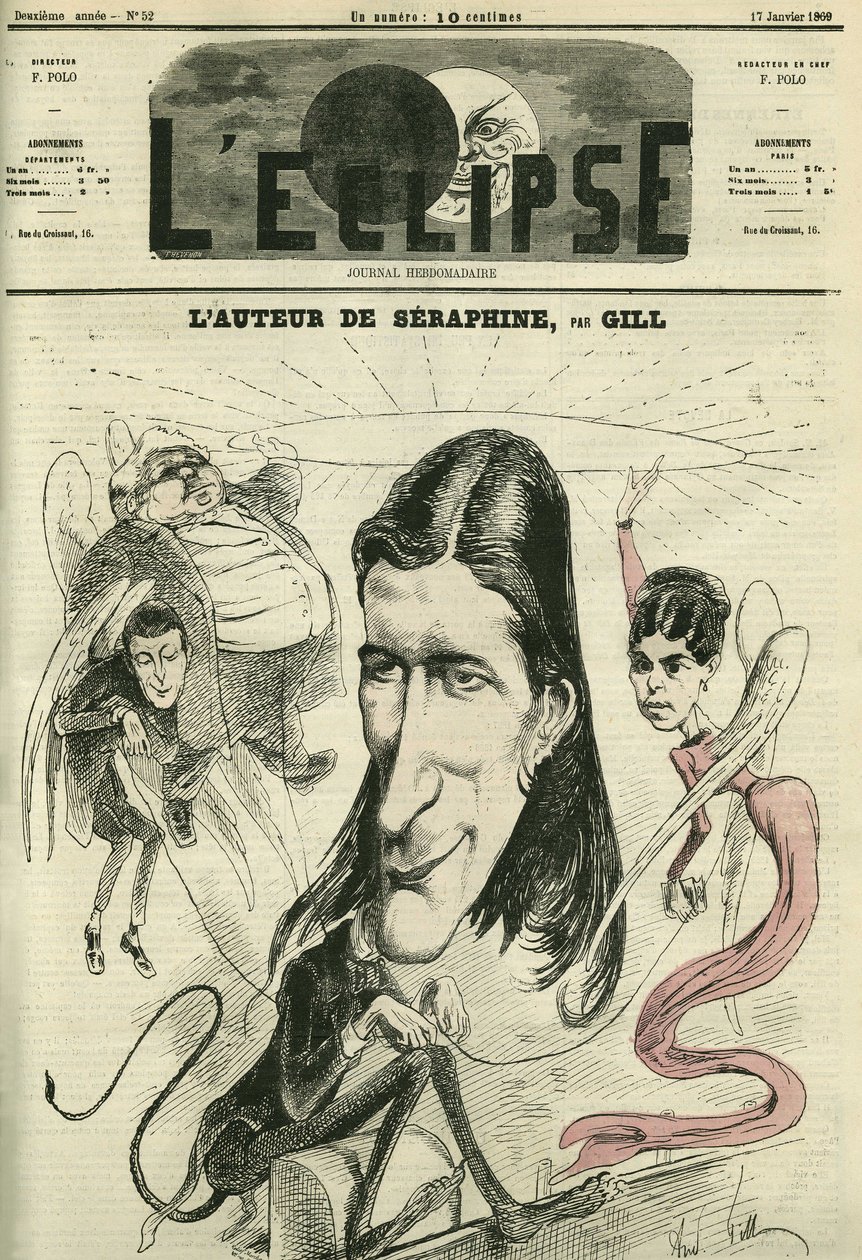 Victorien Sardou (1831-1908), fransk dramatiker. Cover i "" L