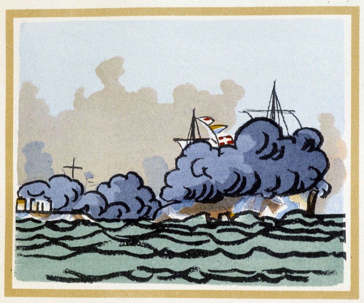 31. maj 1916: Battle Navale - i 