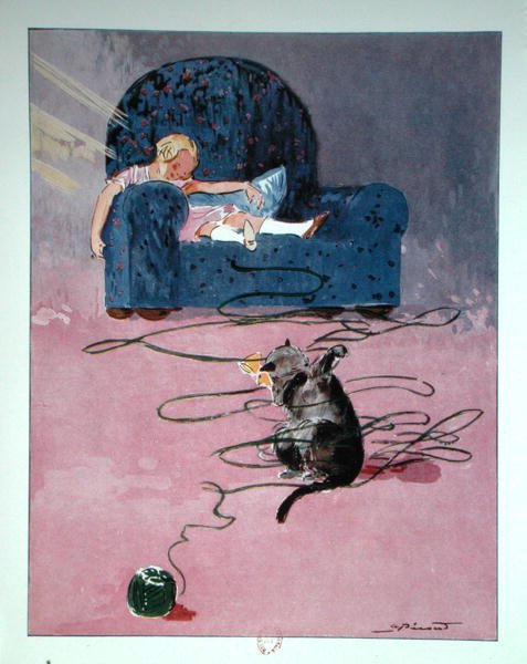 Alice Sleeping, illustration fra 