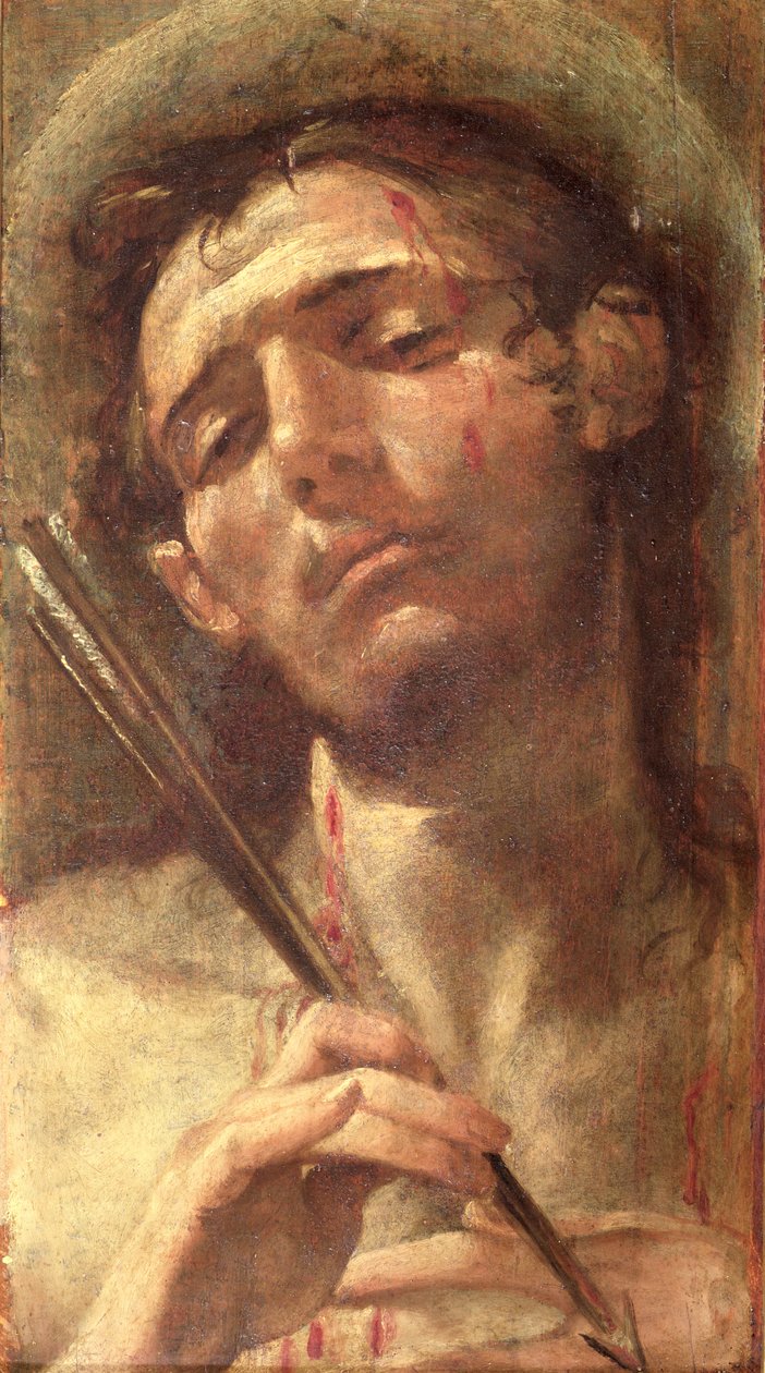 Sankt Sebastian af Andrea Boscoli