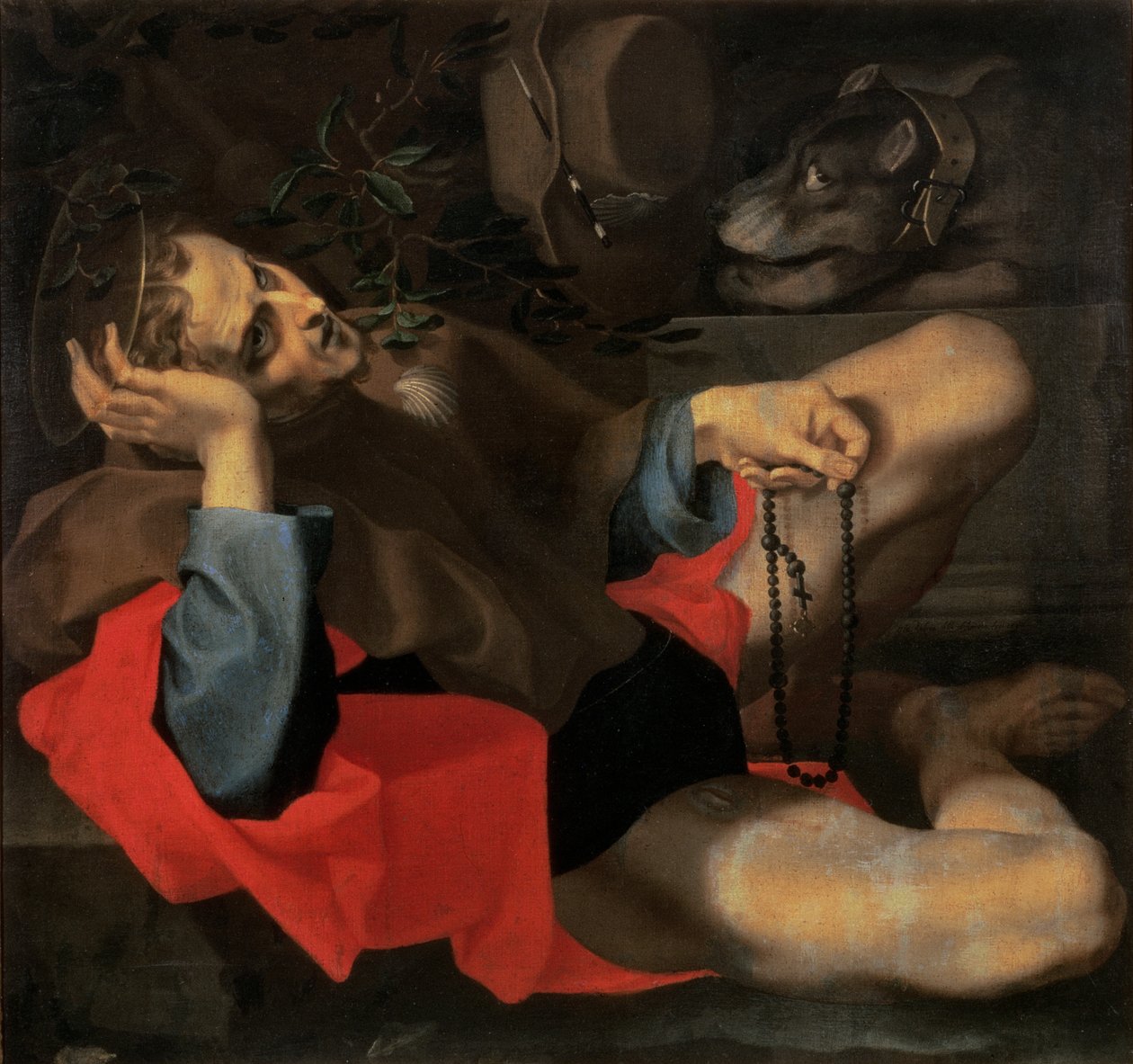 St. Roch af Andrea Lilio