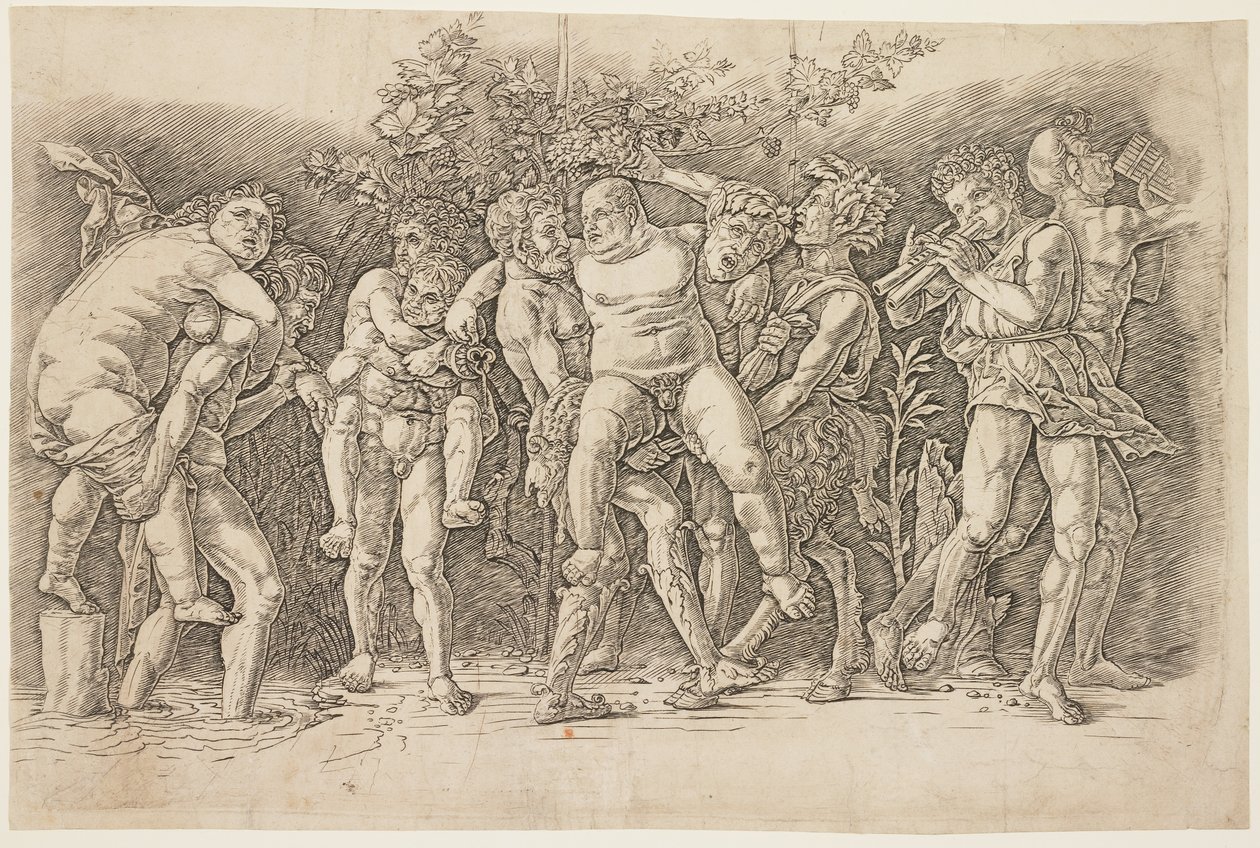 Bacchanal med Silenus, begyndelsen af 1470