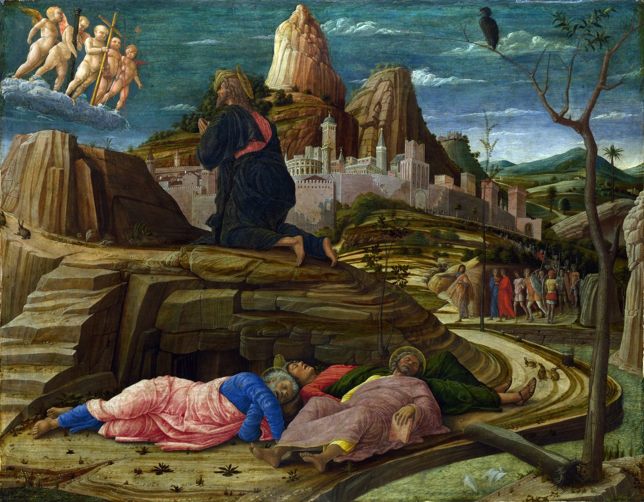 Kvalet i haven af Andrea Mantegna