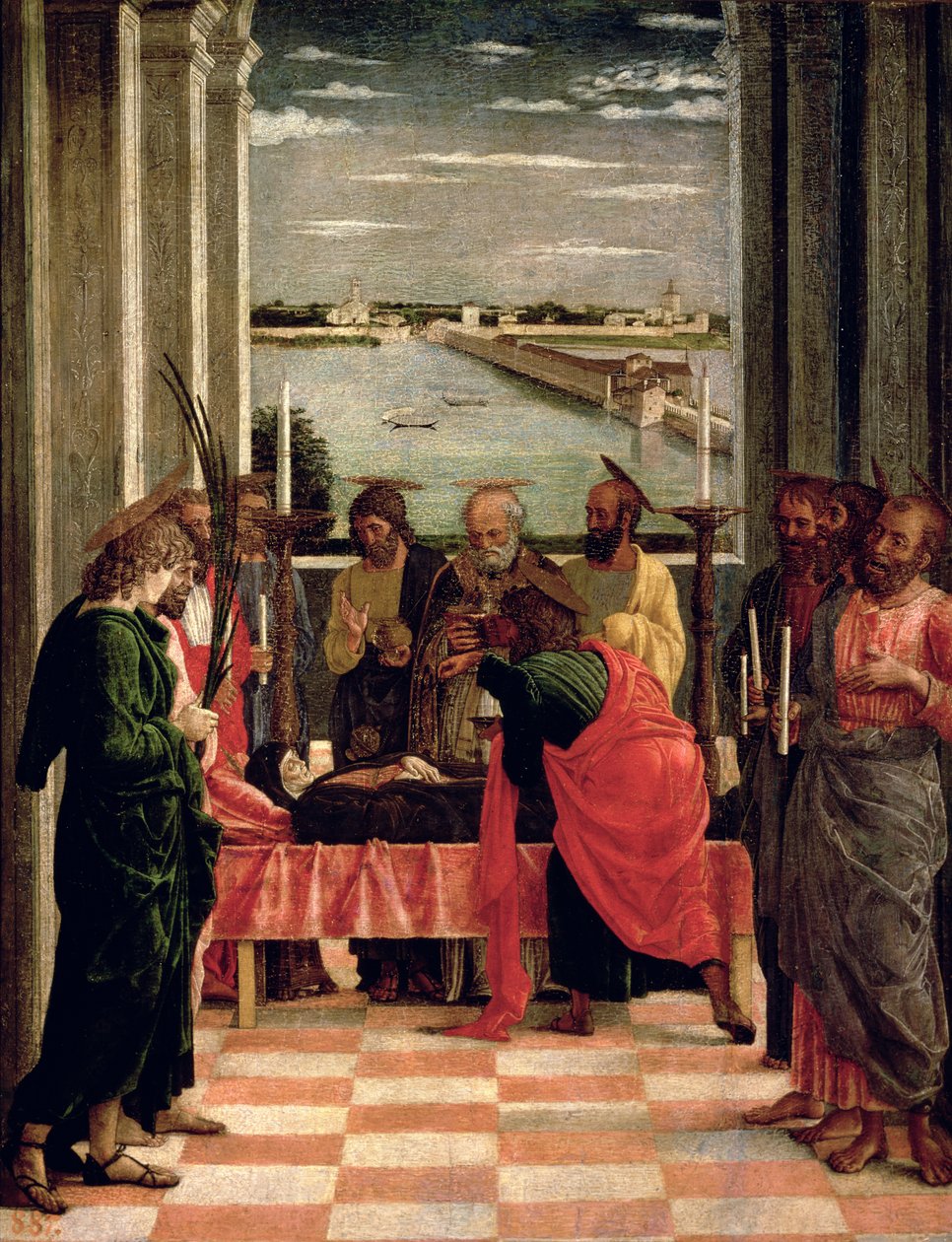 Jomfruens død af Andrea Mantegna