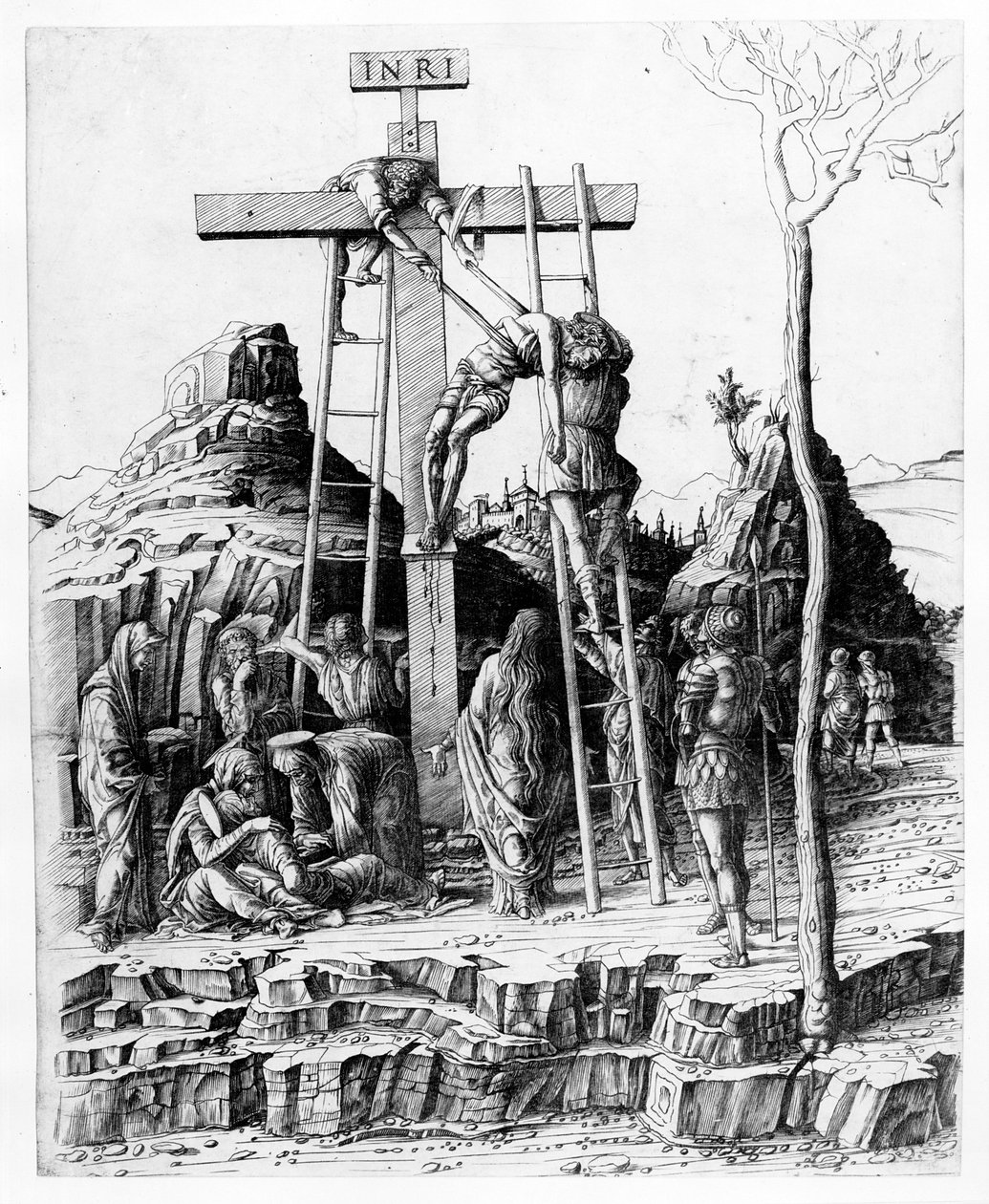 Nedstigningen fra korset af Andrea Mantegna
