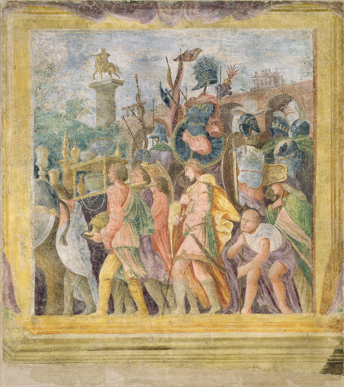 Cæsars triumf af Andrea Mantegna