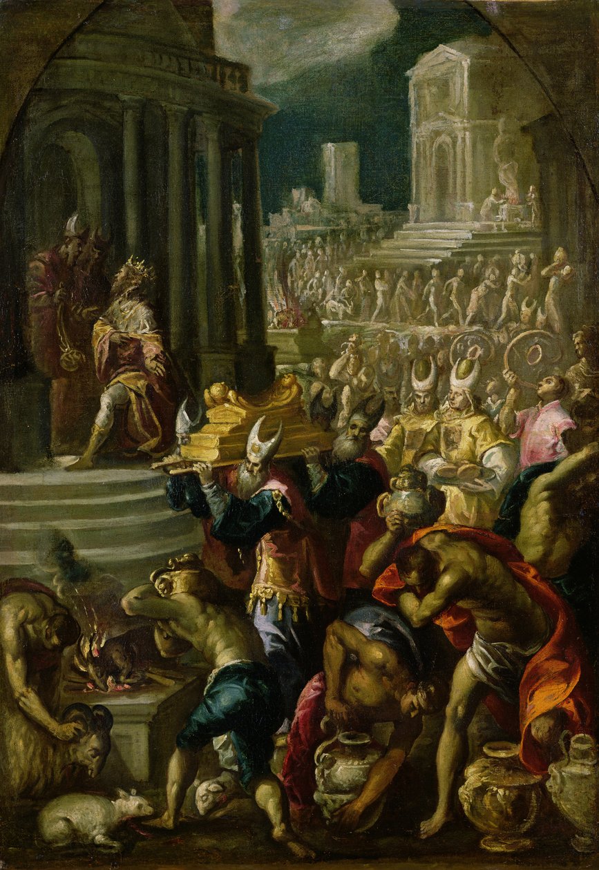 Indvielse af Jerusalems tempel af Andrea Michieli